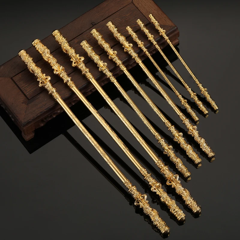 Обезьяна король посох черный миф солнце Wukong игровое оружие Ruyi Золотая Дубина медный стержень сплав и мебель M101