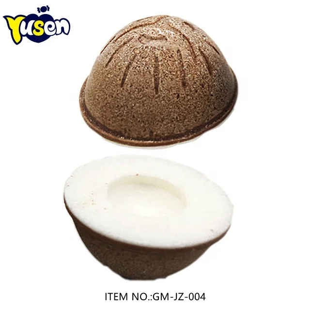 Wholesale Cheap New Type Coconut Flavor Funny Delicious Dry Eat Milk Coconut Pressed Candy