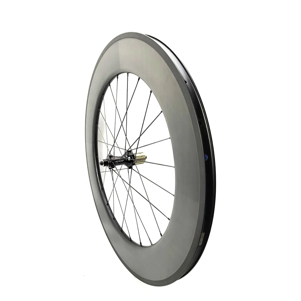 7-Tiger 700C Chinese Classic Time Trial TT Bike Carbon Wheels 88mm triathlon Wheelset