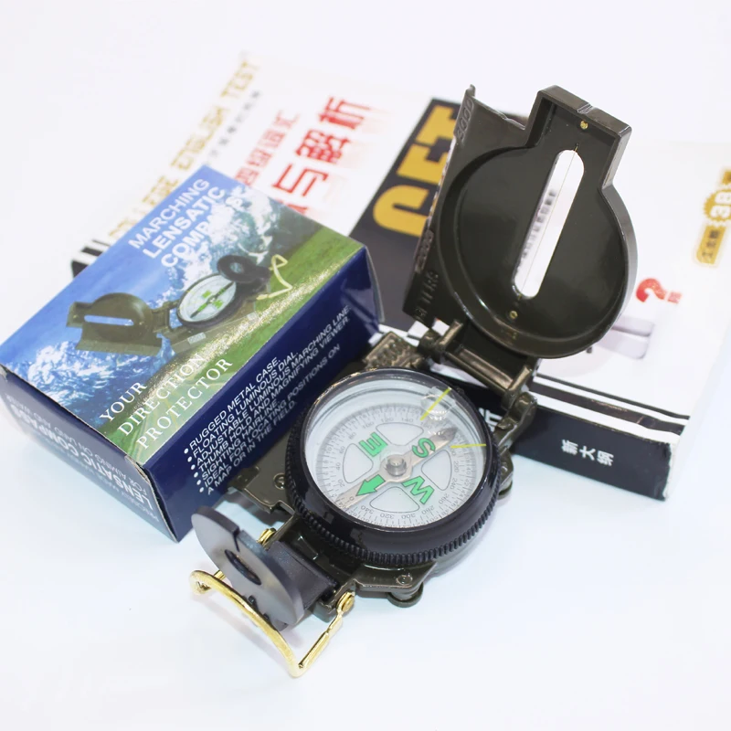 antique military compass/folding compass