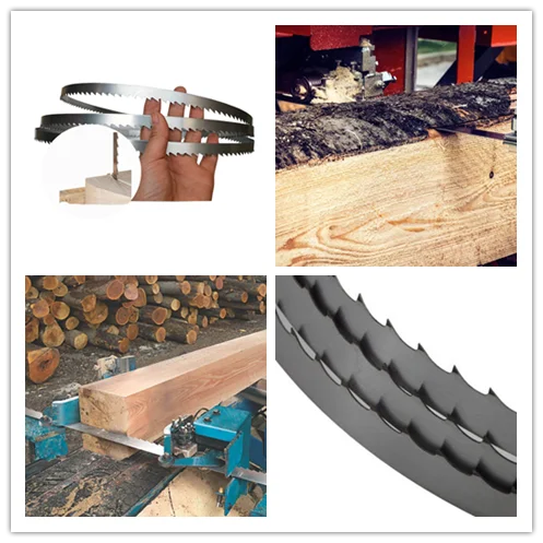 Carbon Steel Cutting Band Saw Blade Suitable For Sawmill Machine