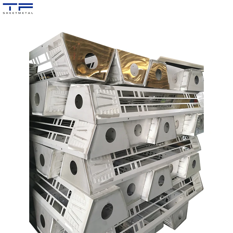 Modern Custom Metal Frame Lighting Mesh Cover