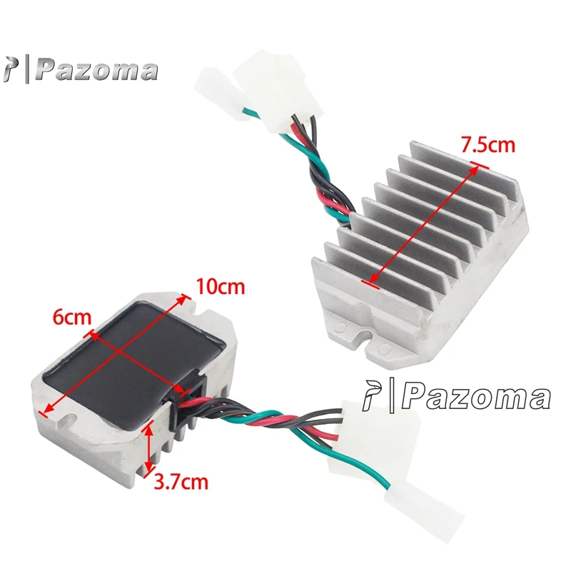 Motorcycle Aluminum Regulator Rectifier for MZ ETZ 125 150 250 251 301 TS ES