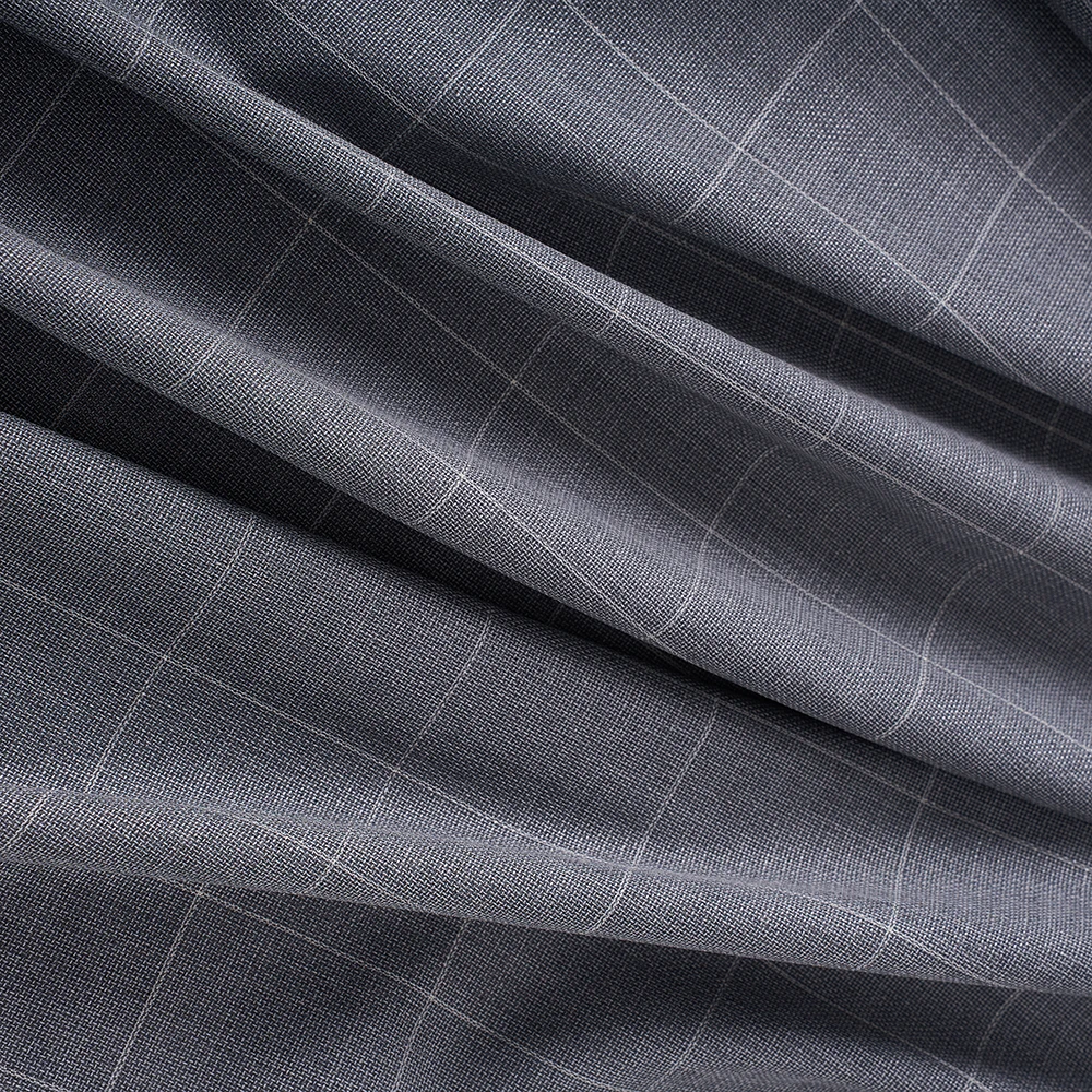 STOCK Suit Wool Worsted Merino Wool Polyester fabric Italian Suit Fabric Wool Blend Fabric Men Suits