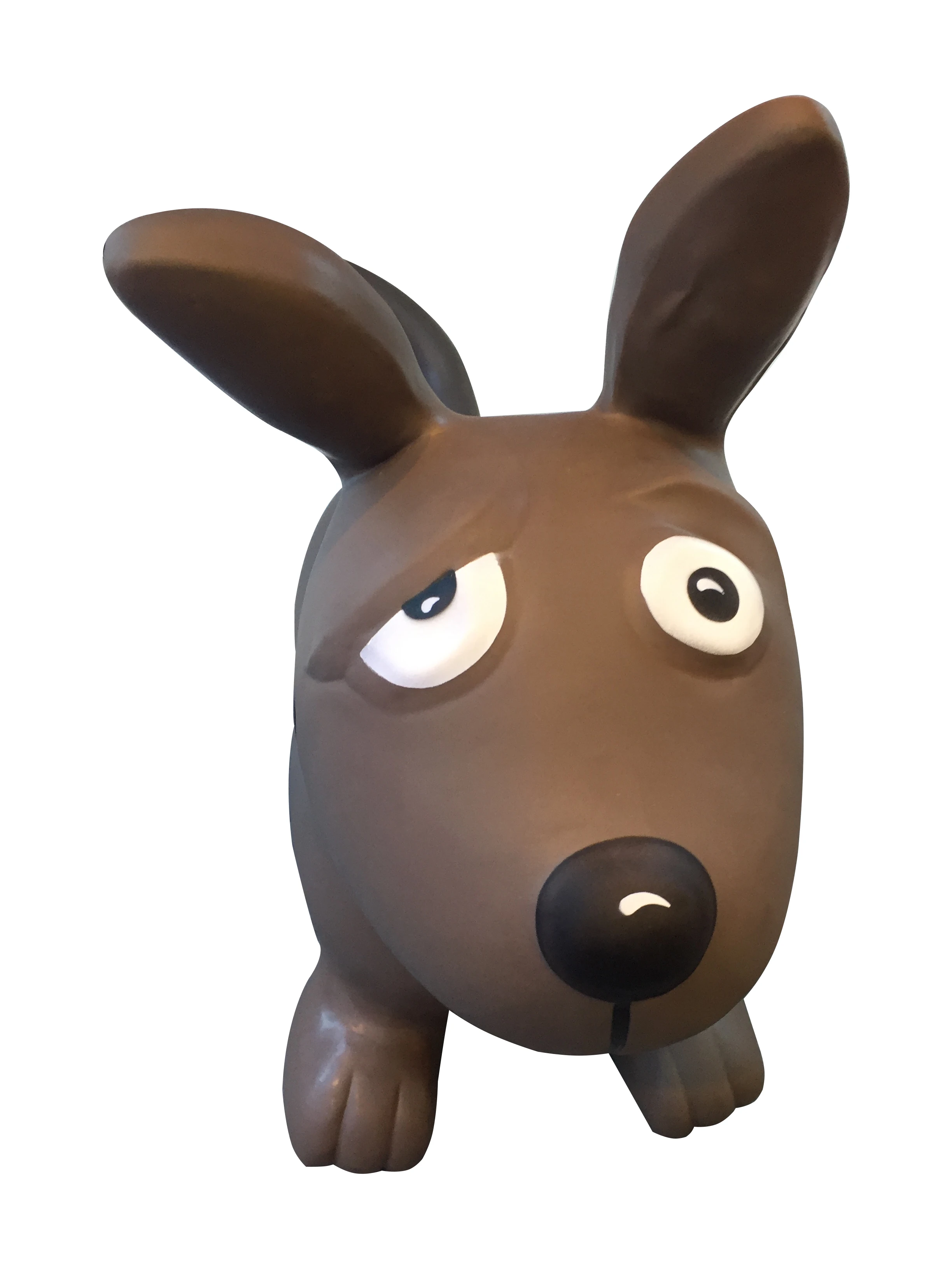 Colorful  Kids Inflatable Ride on Jumping Horse PVC Material Inflatable Bounce Animal Toys  for Children