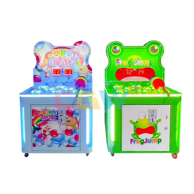 Детский ударный молот, ударный молот, выкупориватель Кротов, игровой автомат с монетами, Аркадный Игровой Автомат с лягушкой