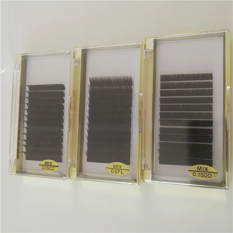 
High quality private label eyelash extensions silk and eyelashes extension volume 