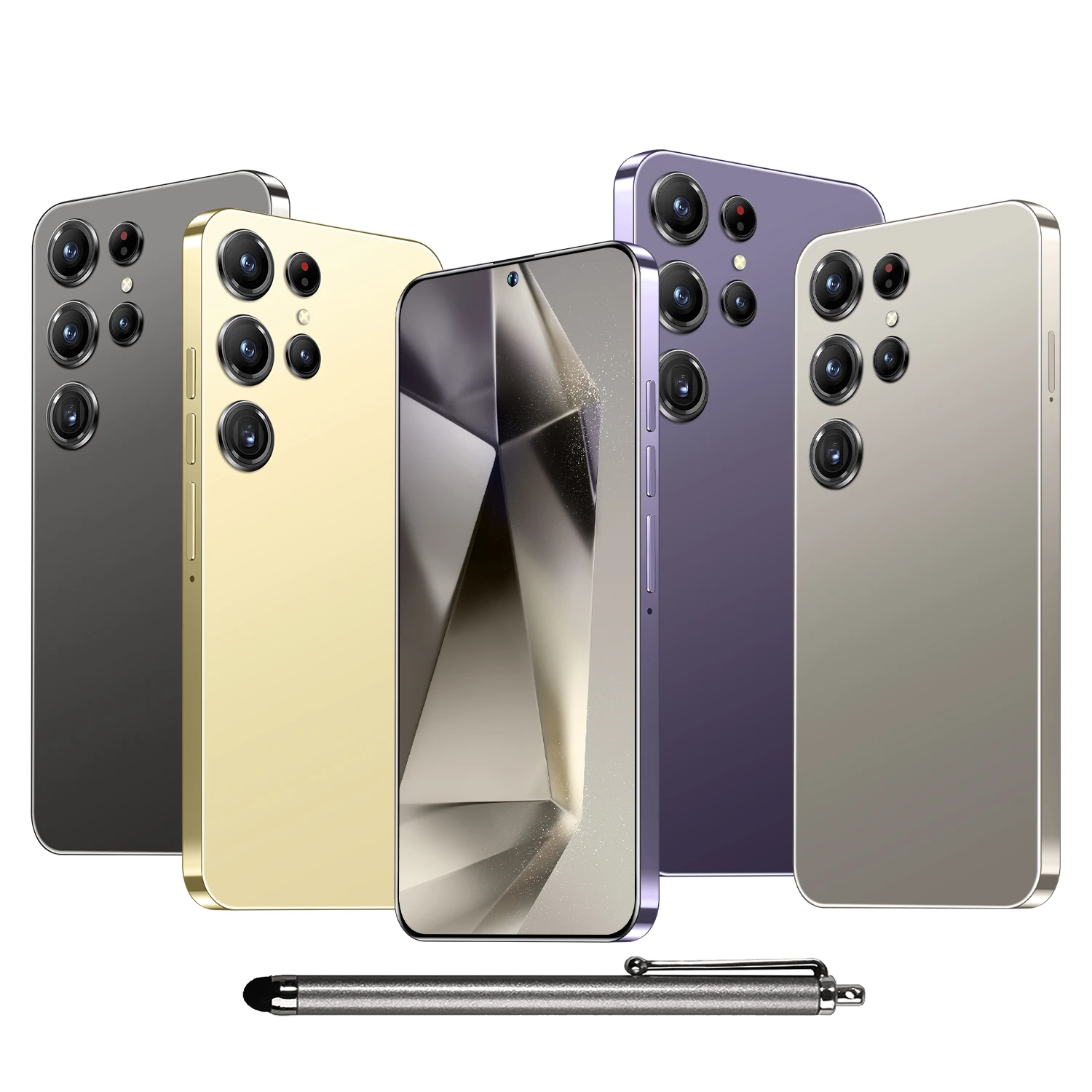 s24 Ultra 7.3 Inch High Definition Pixel Large Screen Android 13 All In One Video Game Wireless Network Low Cost 5G Mobile Phone