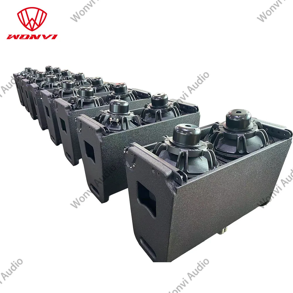 Профессиональный Аудио двойной 10-дюймовый динамик Vera20