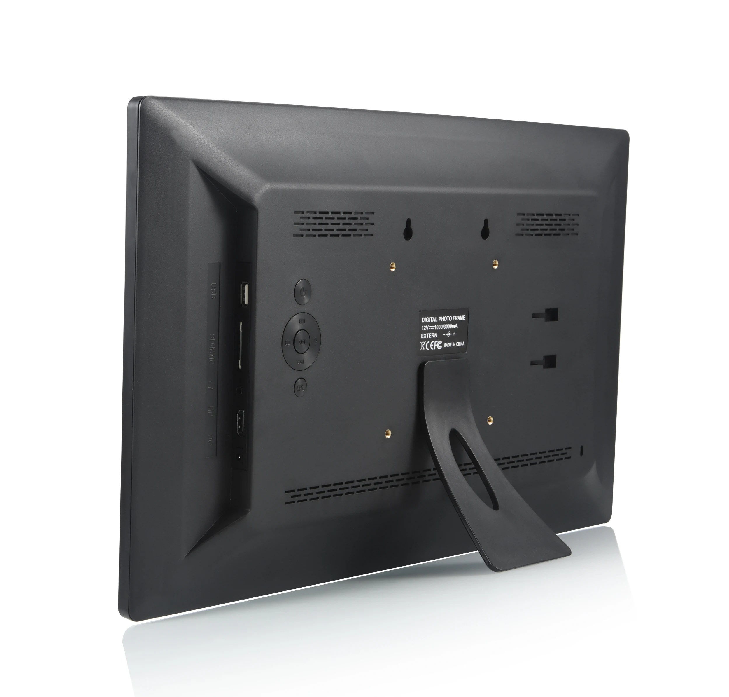 Digital frame 24V input auto play video picture loop playback support SD USB 19 inch Shelf screen display digital photo frame