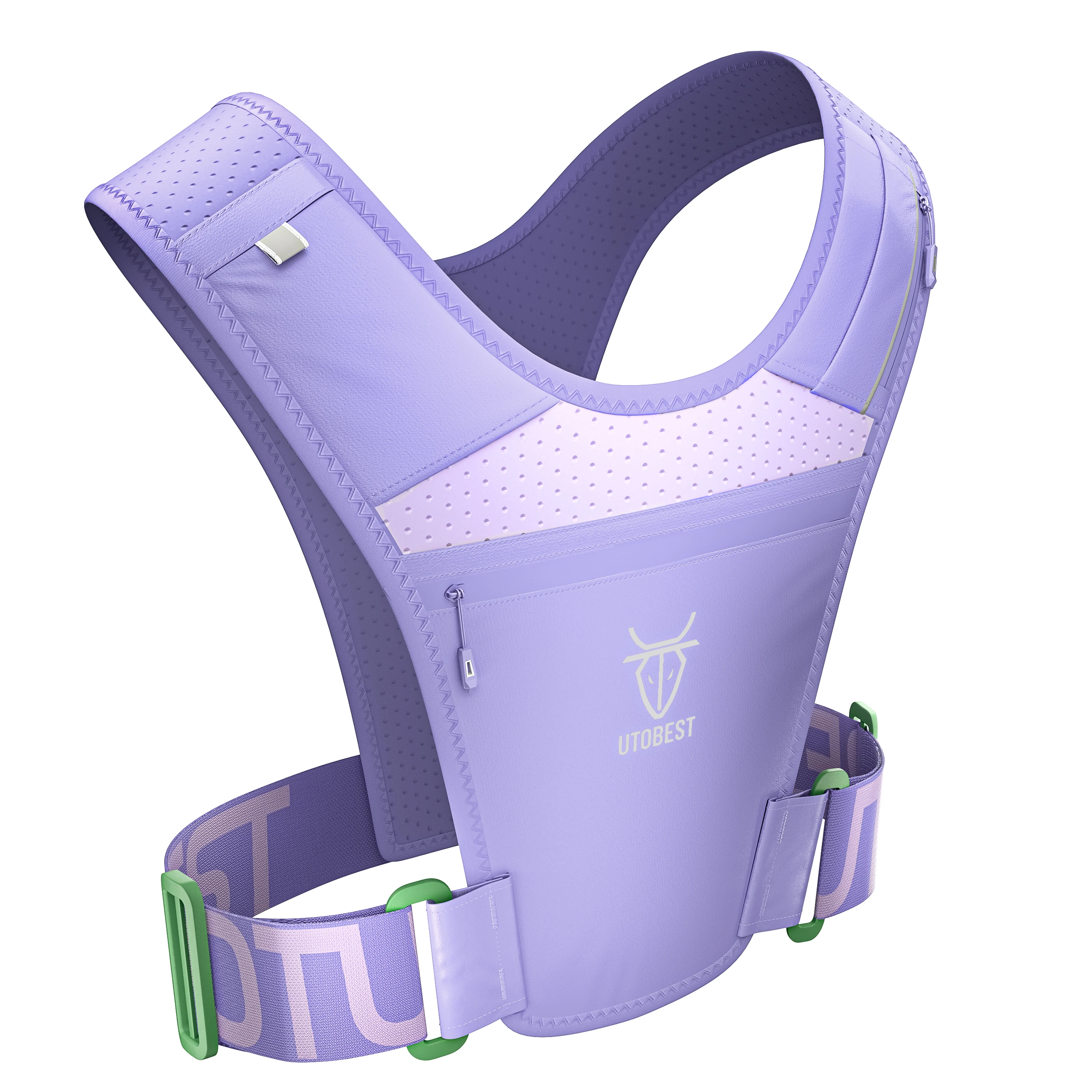 Custom Trail Running Veste Course Hydratation Light Vest Adjustable Unisex With Belt for