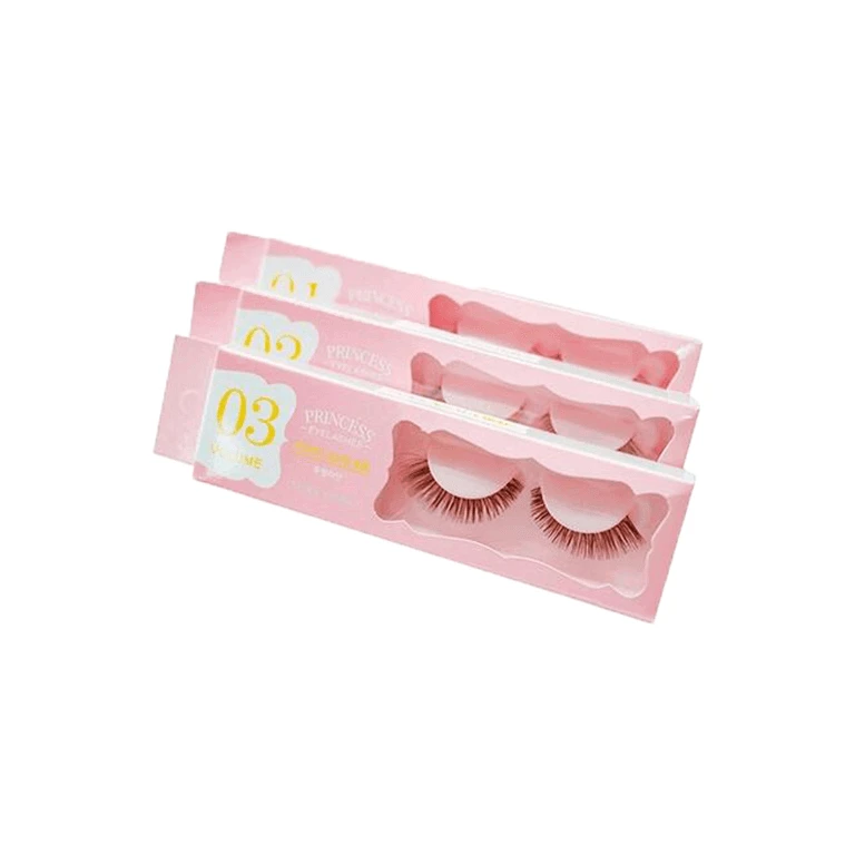Custom High-end Makeup Products Packaging Box for Eyelash Eyeshadow Palette Contact Lens Handmade Durable Paper Boxes