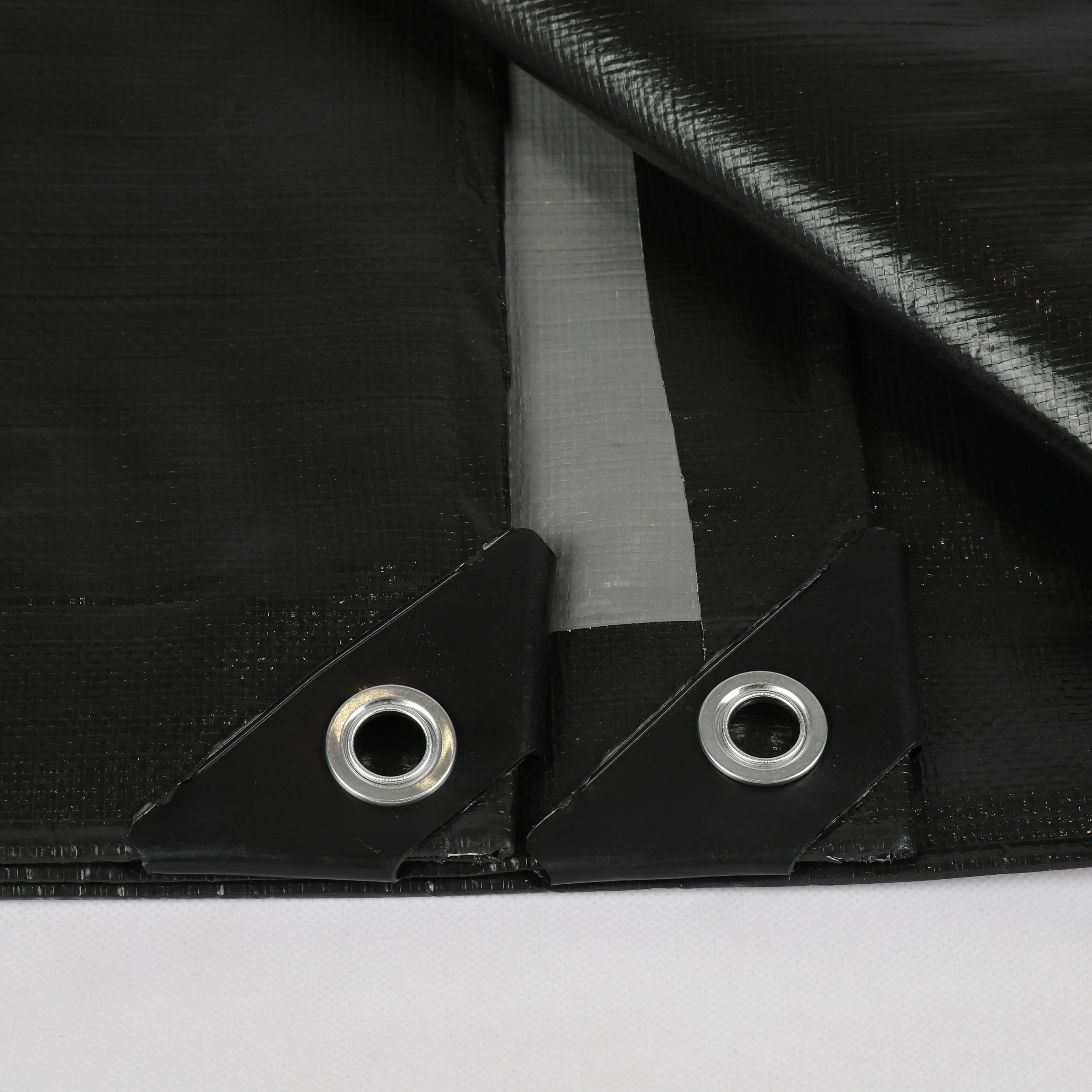 Waterpoof Silver Black Pe Tarpaulin 6X6 8X8 Tarps