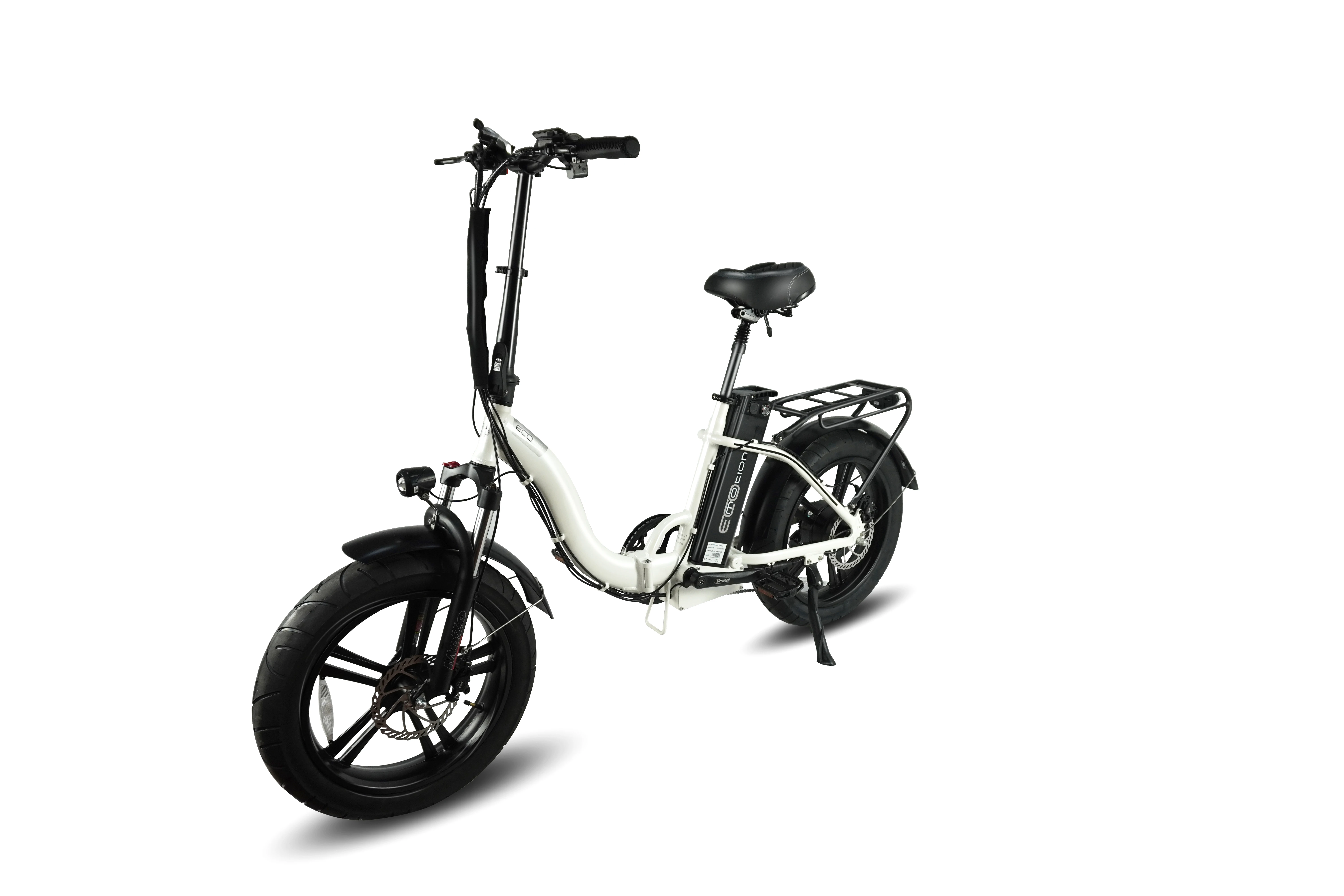 750W Folding Electric Bike Fat Tire 48V 13Ah Lithium Removable Battery for Adults