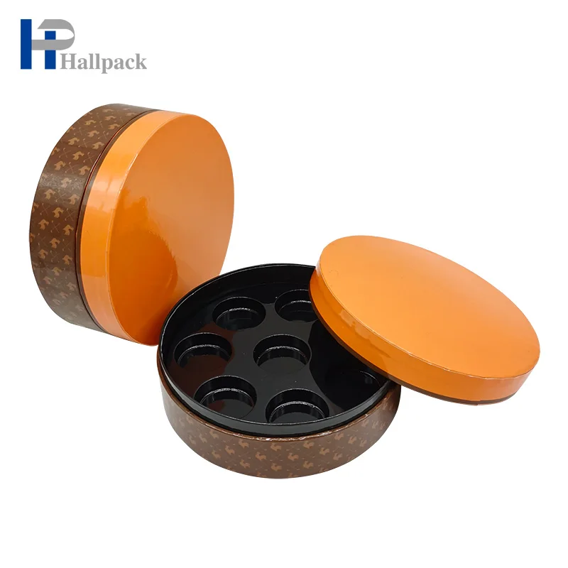 10Cm Candle Packaging Paper Black Tube Childproof Paper Food Tubes