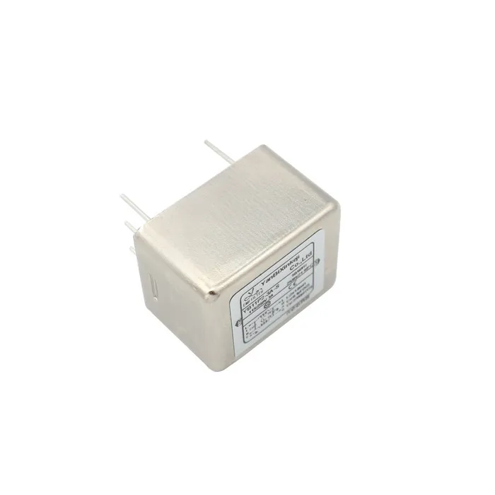 Factory OEM/ODM Metal Shell PCB Filter 1A~6.5A Low Pass Single Phase Filter AC EMI Filter