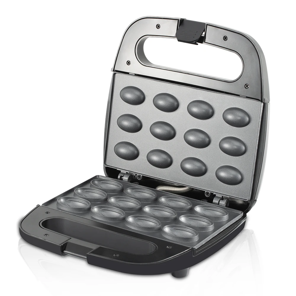 RAF Hot Sale For Home Use 220v Non Stick 12 Holes Nut Plate Electric Walnut Shape Mini Waffle Maker