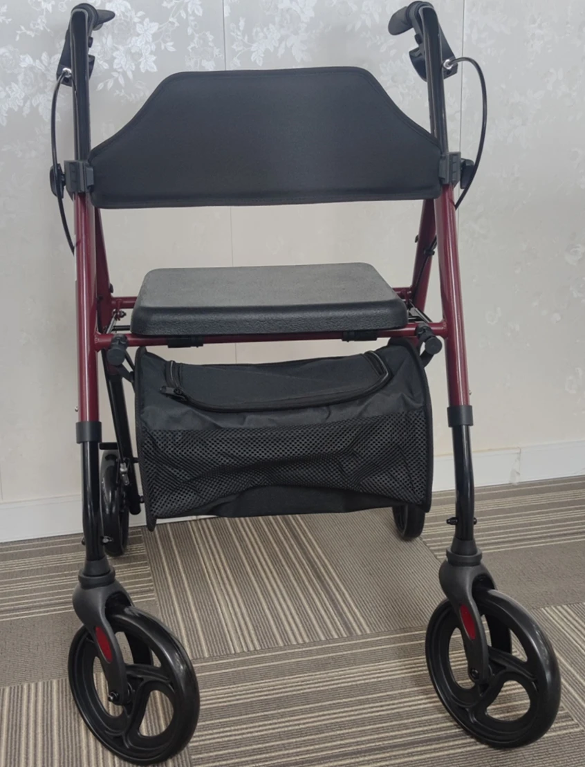 hot product adults rollator walker wheelchair with seat
