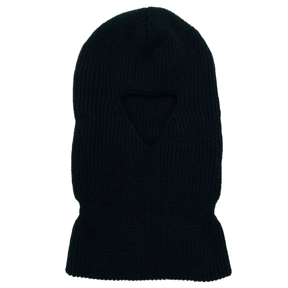 Wholesale Knitted Sports Skull Face Solid Color Print Color 1 Hole Ski Mask Balaclava