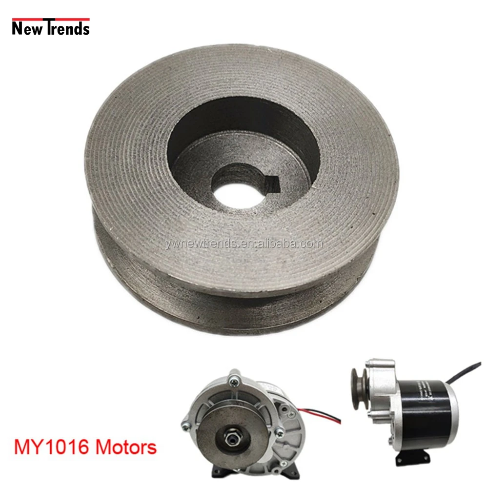 Type A Single Grooved Pulley Apply to MY1016 DC Motor DIY Amusement Agricultural Equipment Motor Kit 11*4 mm Inner Size