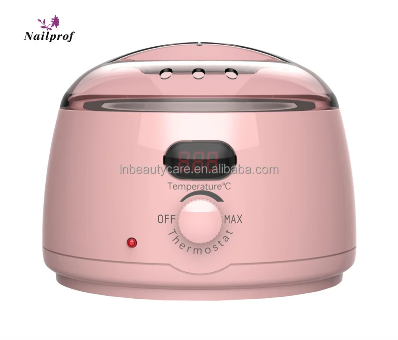Naiprof New Models Silicone Single Pot Wax Melt Machine Private Label Digital Waxing Heater For Hair Removal