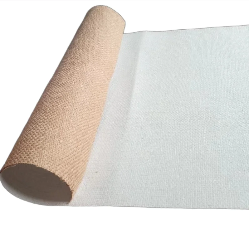 High Quality Artist Fabric Primed Extra thick texture Pure Linen Canvas Roll for Hand Painting and Drawing