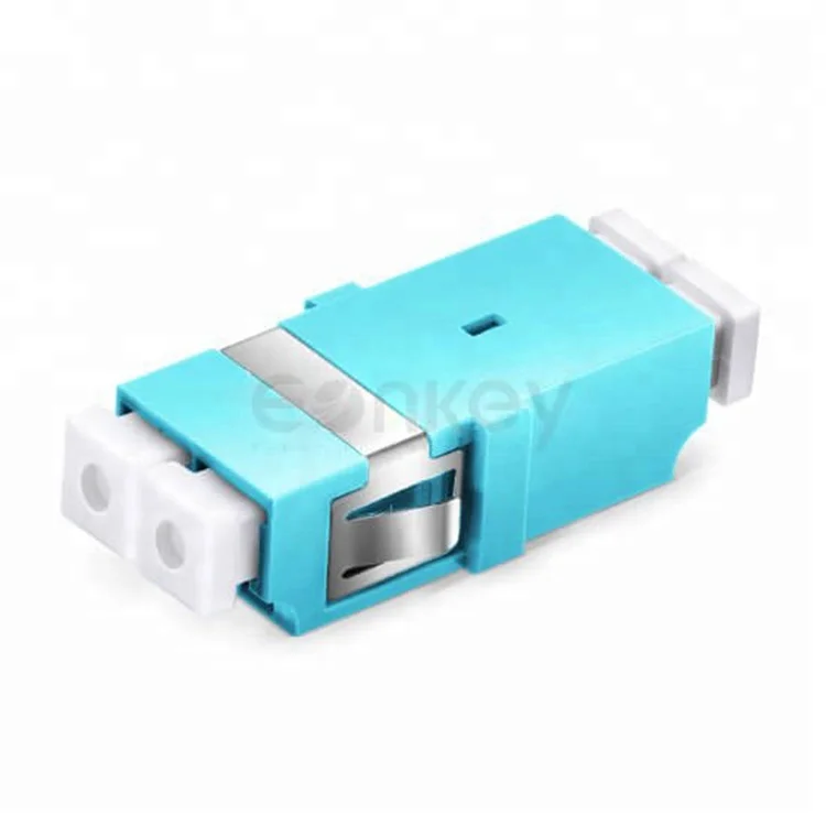 LC UPC DuplexFiber Adapter Blue Coupler Optic Fiber Adapter Fiber optical connector