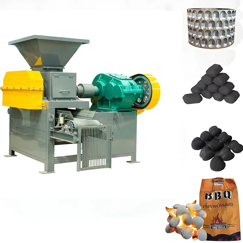 small scale briquettes ball press machinery coal slag charcoal briquette pressing making machine price