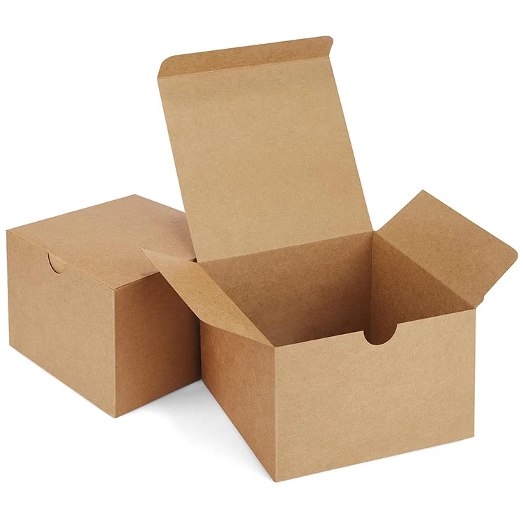 Hot Sale High-Quality Kraft Paper Boxes Various Sizes Available Wholesale Low Prices Ready To Ship Blank Strong Kraft Paper Box