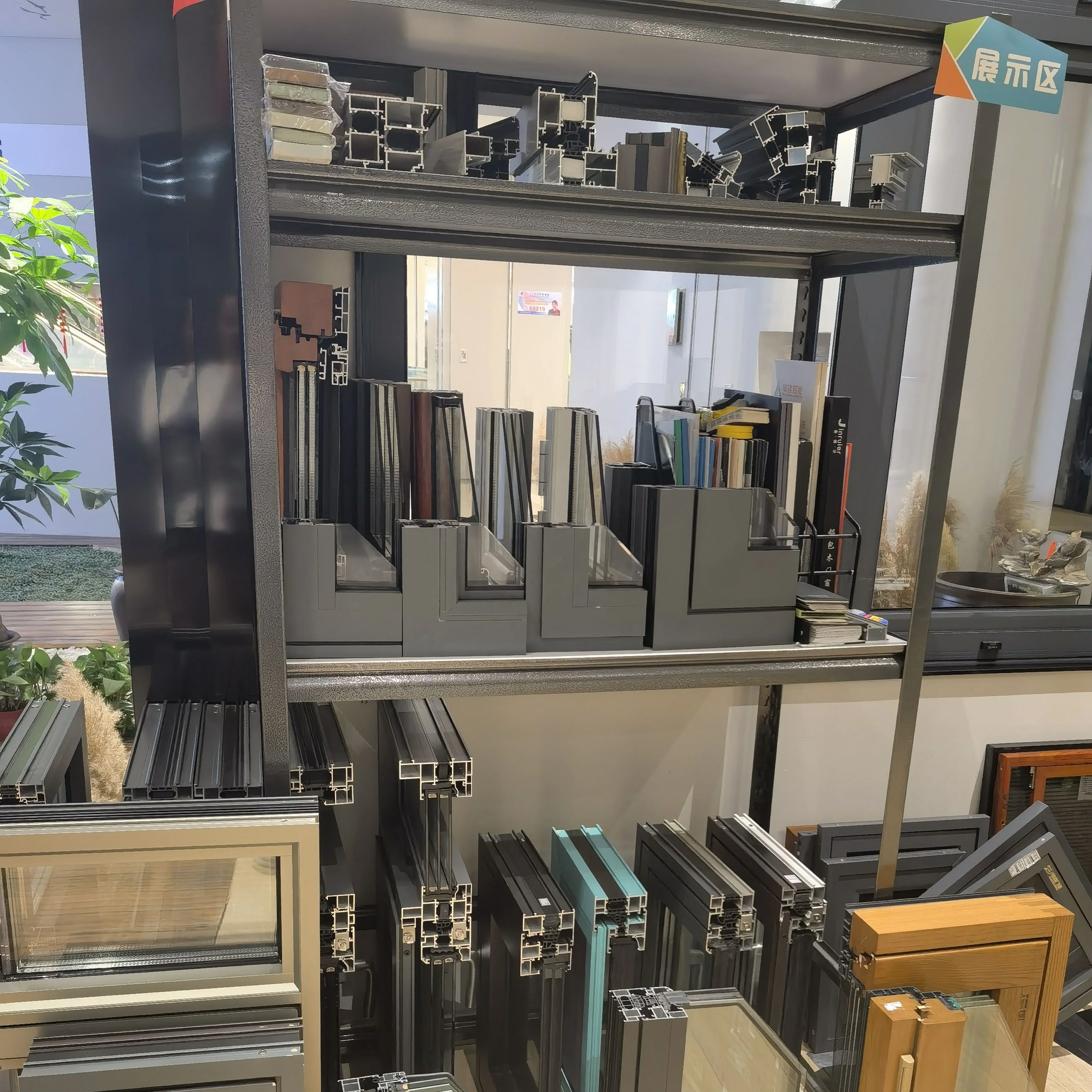 China Double Glazed Aluminum Frame Sliding windows 3 Tracks Sliding Window