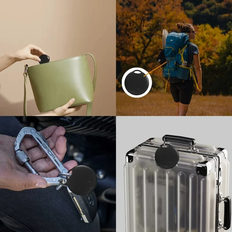 New RSH MFi Certified Smart Tag Find My BLE Tracker Wallet Luggage Bike Mini GPS Tracking Device Key Finder Locator for Apple