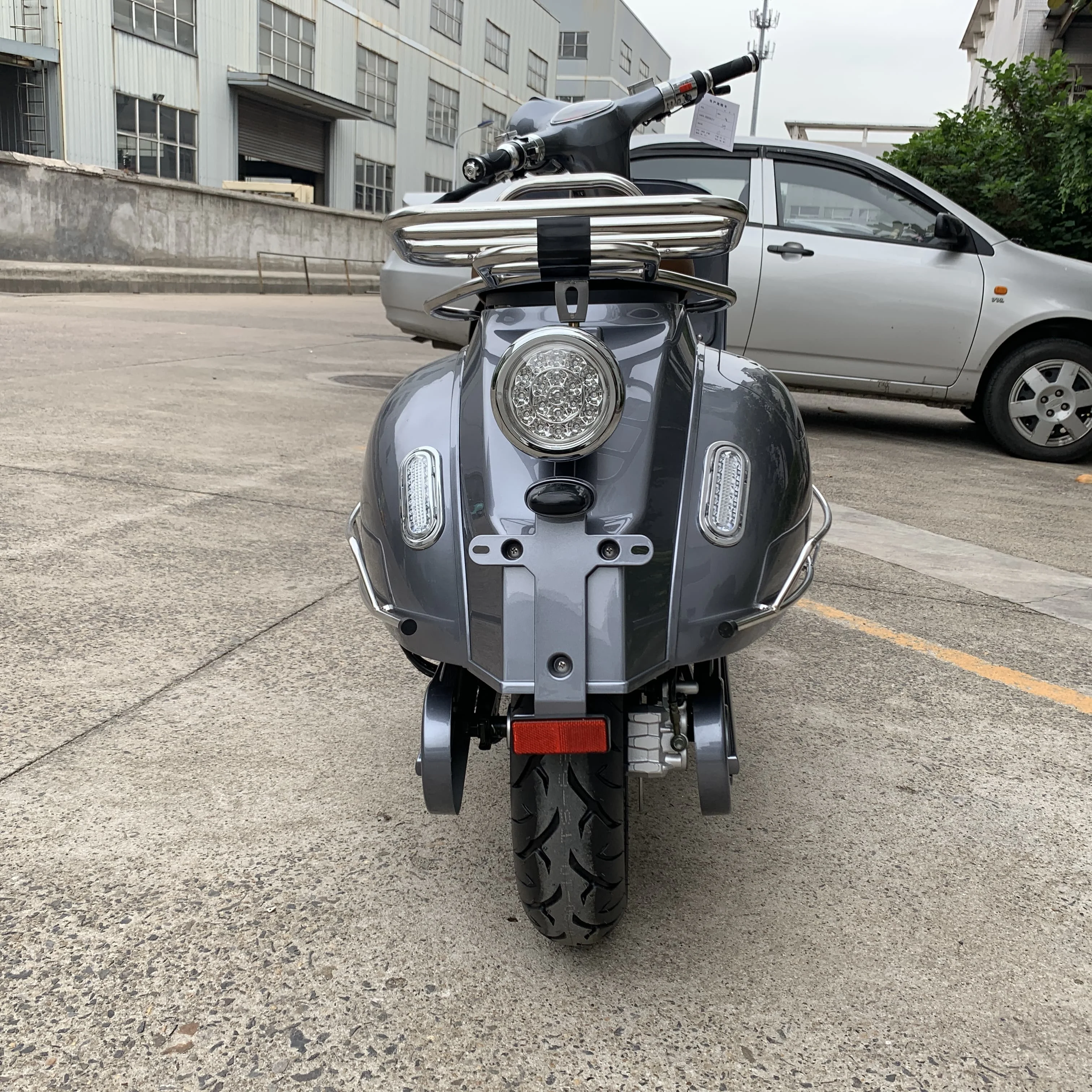  Классический Электрический мотоцикл EEC COC 2000 Вт/3000 Вт vespa для взрослых с USB-портом верхняя коробка citycoco скутер