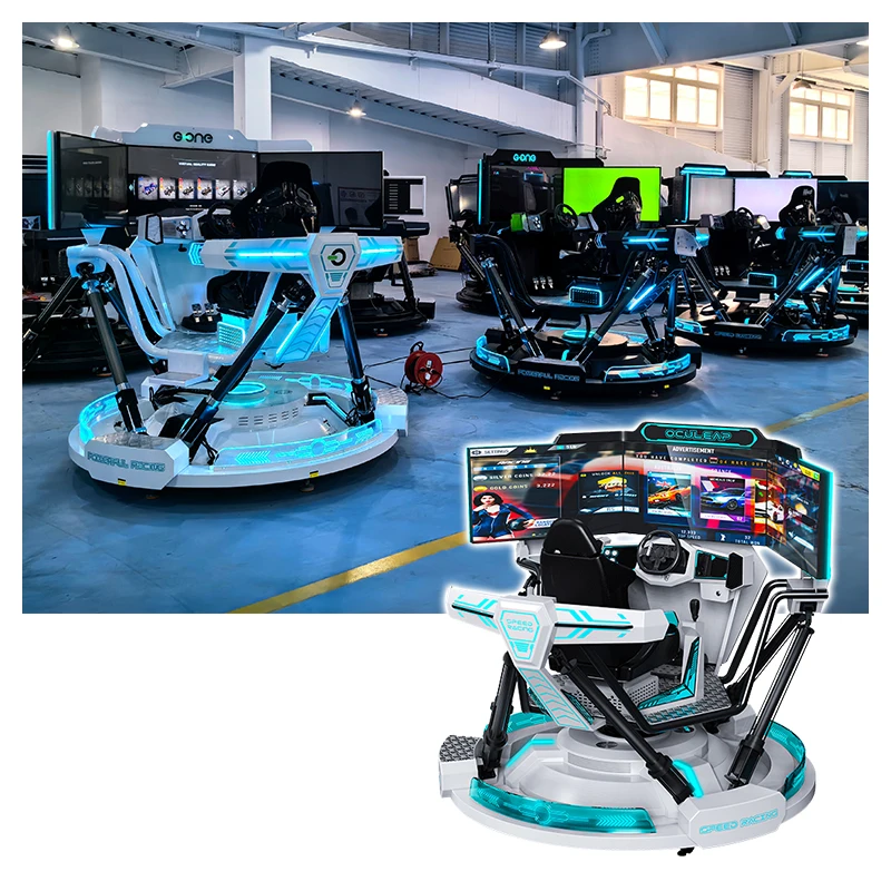 coin operated VR car racing simulator dynamic F1 racing seat race simulator arcade racing game machine for one player