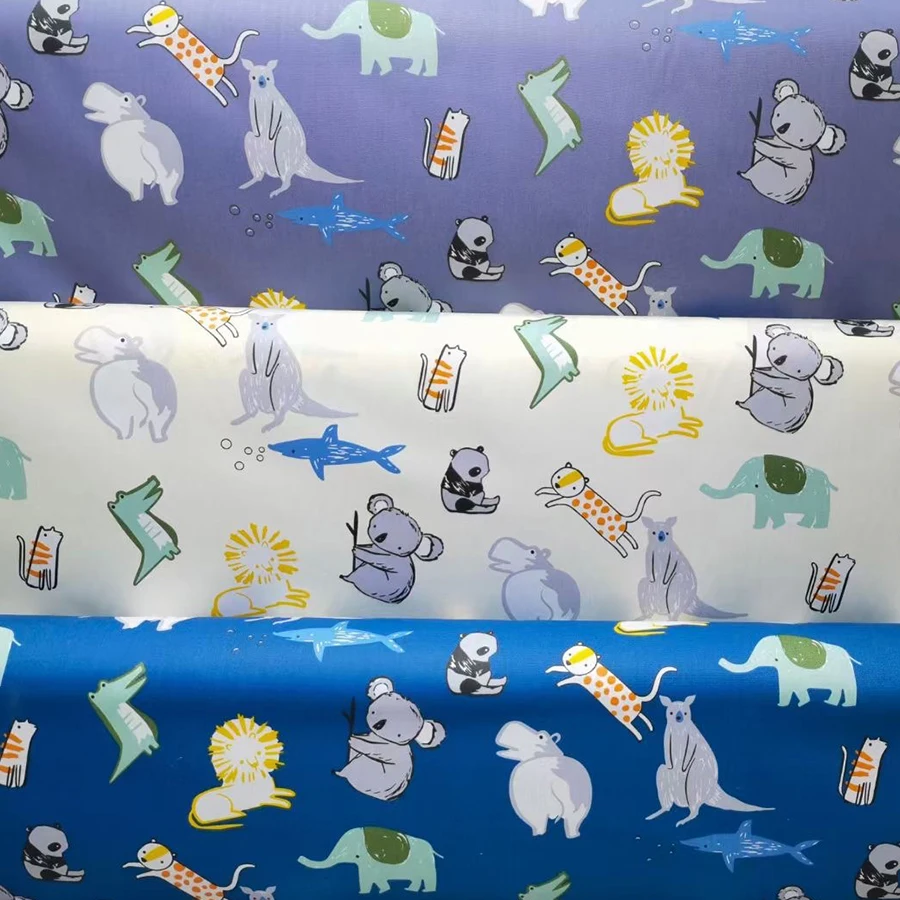 Высококачественная мягкая вискозная ткань 100% вискоза с принтом для одежды