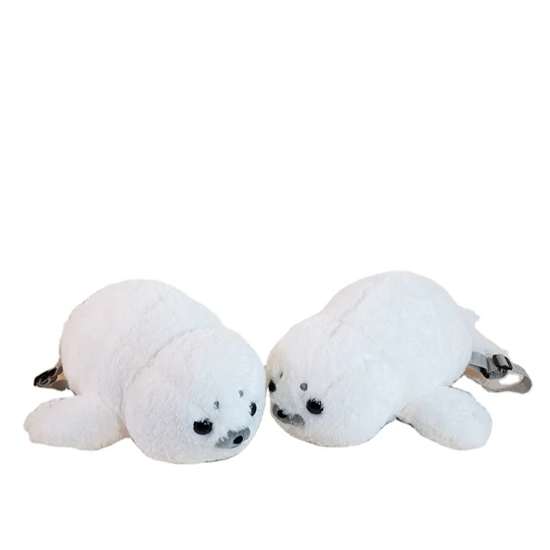Hot sale Unisex Sea Animal Seal Plush Toys Soft Kid Cushion Backrest PP Cotton Huggable Squishy Sea Lion Pillow