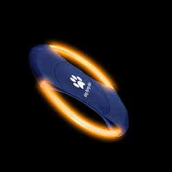 USB rechargeable OEM Plastic LED Flashing Flying Saucer flying disc with light