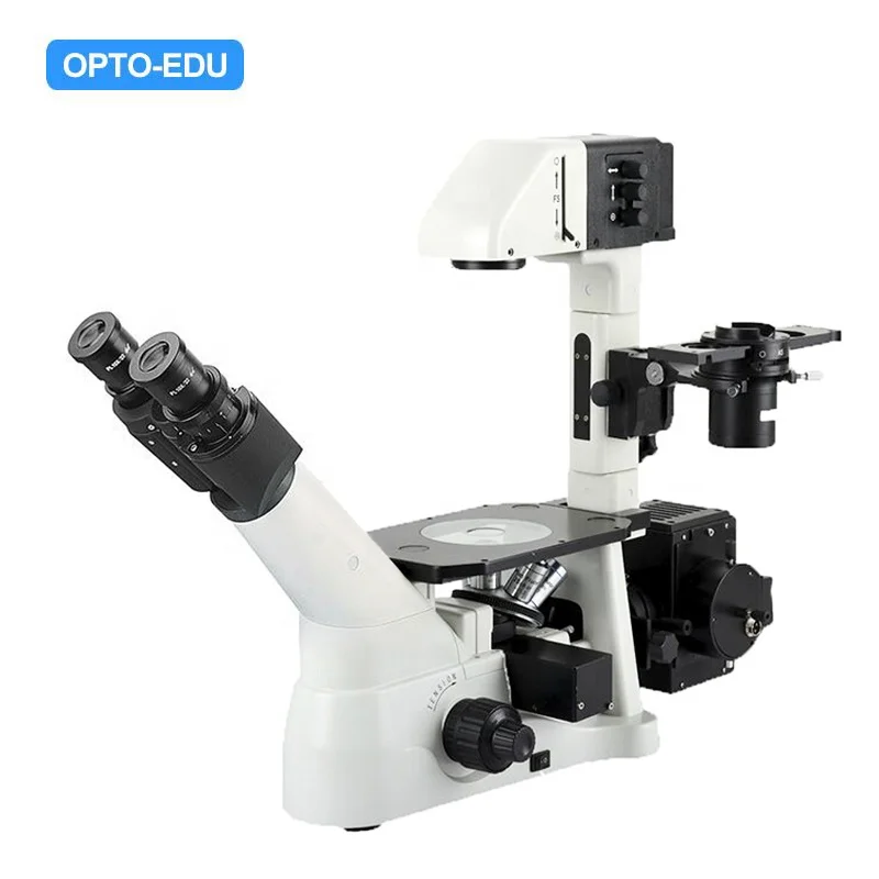 OPTO-EDU A14.0900-A 40-400X Kohler Illumination Binocular Inverted Biological Microscope