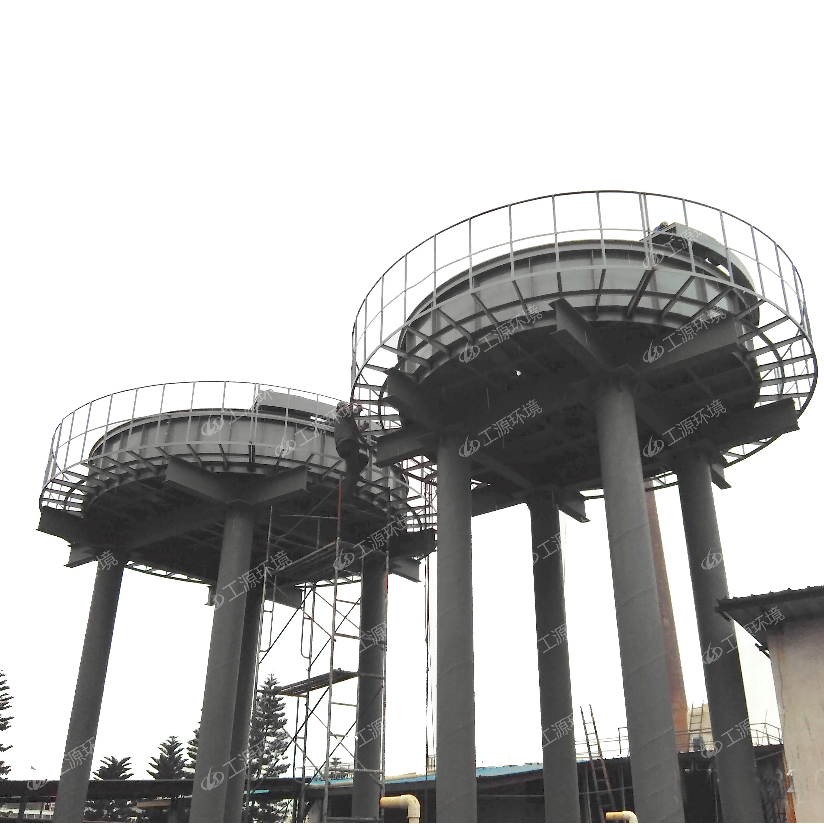 high purifying rate shallow dissolved air flotation DAF for food wastewater treatment