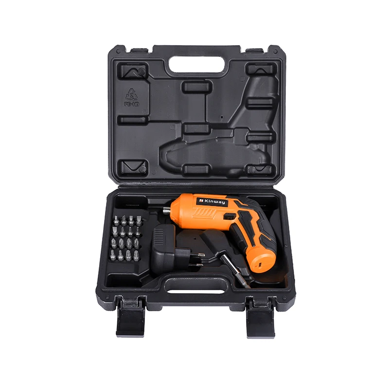 KINWAY KWTB30 17PCS Power Cordless screwdriver Set 4v lithium battery Tool Kits
