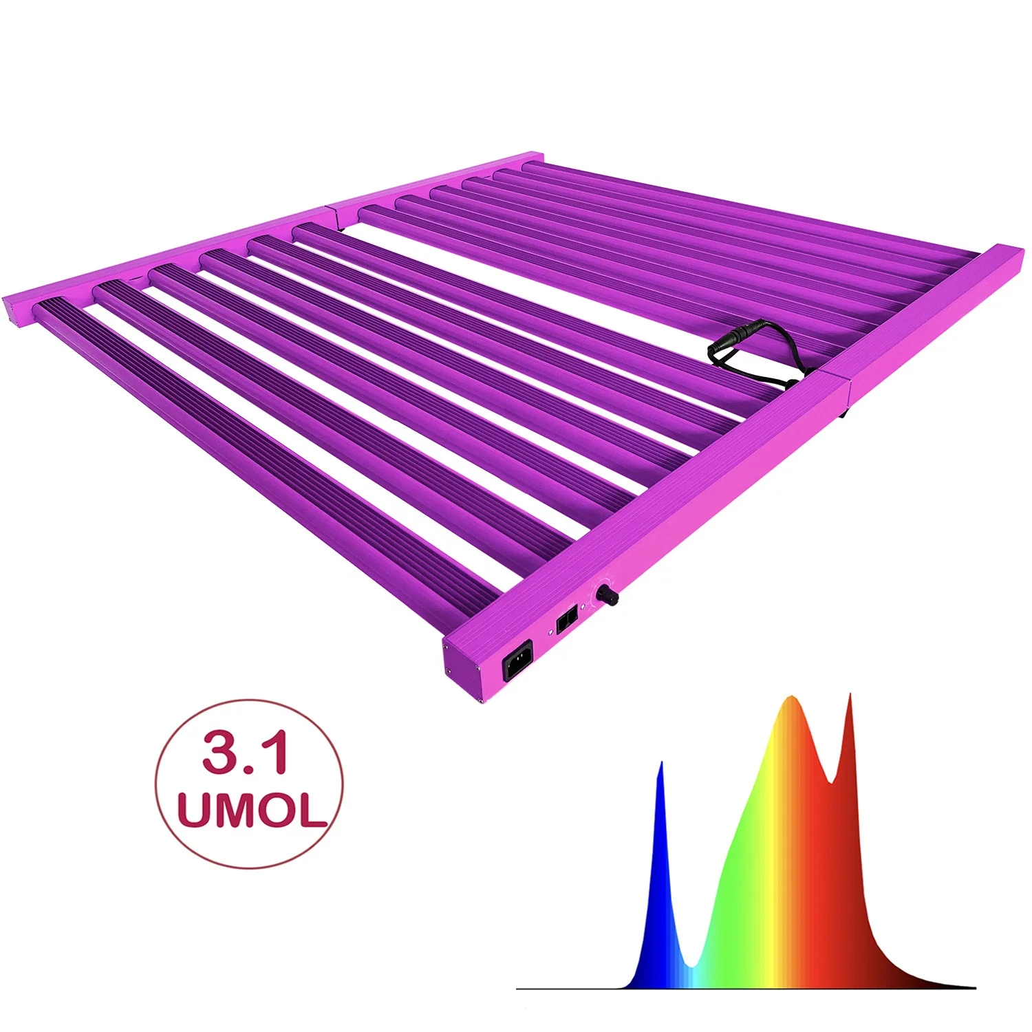 Wholesale Full Spectrum Plant Lighting 1000W Commercial LED Lights 12bars for Indoor Growth