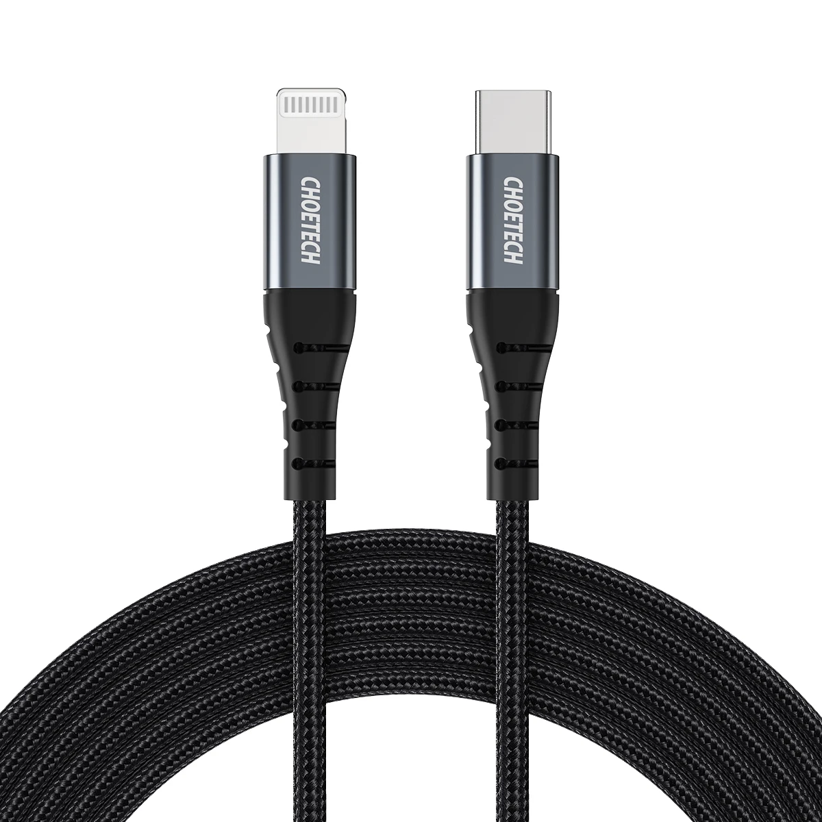 
 CHOETECH USB C к Lightning кабелю 10 футов/4 фута для IPhone 12 [Сертификация Apple MFi] нейлоновый плетеный кабель  