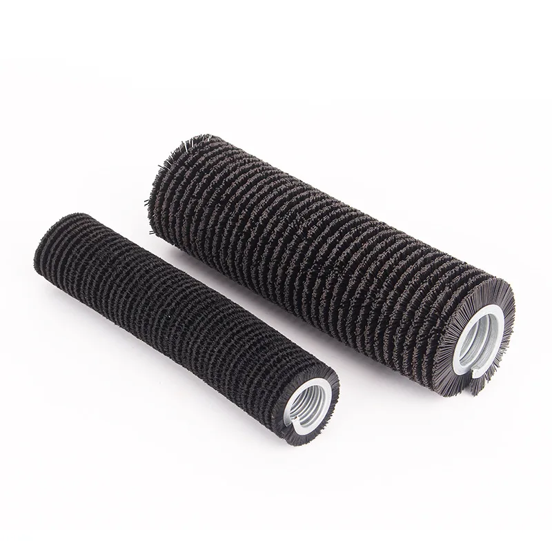 TDF Nylon Roller Conveyor Belt Cleaner Rotary Cleaning Brush