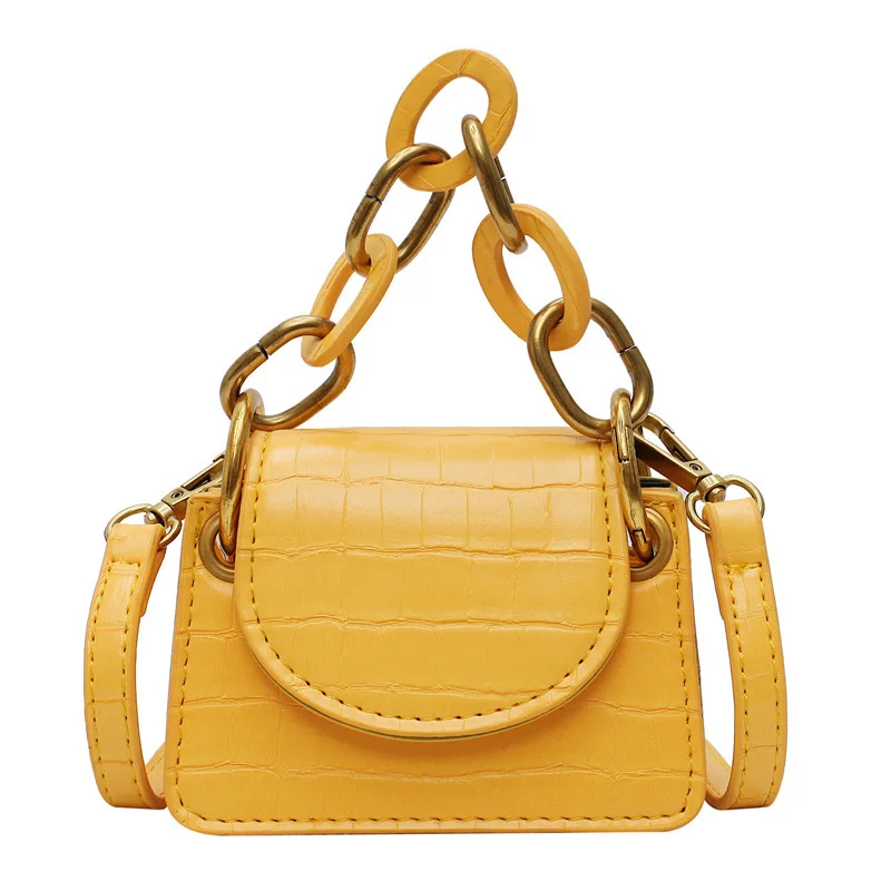 
New Crocodile Shoulder Women Coin Leather Purse Mini Purse Bag Super Mini Pocket Single Shoulder Handbag 