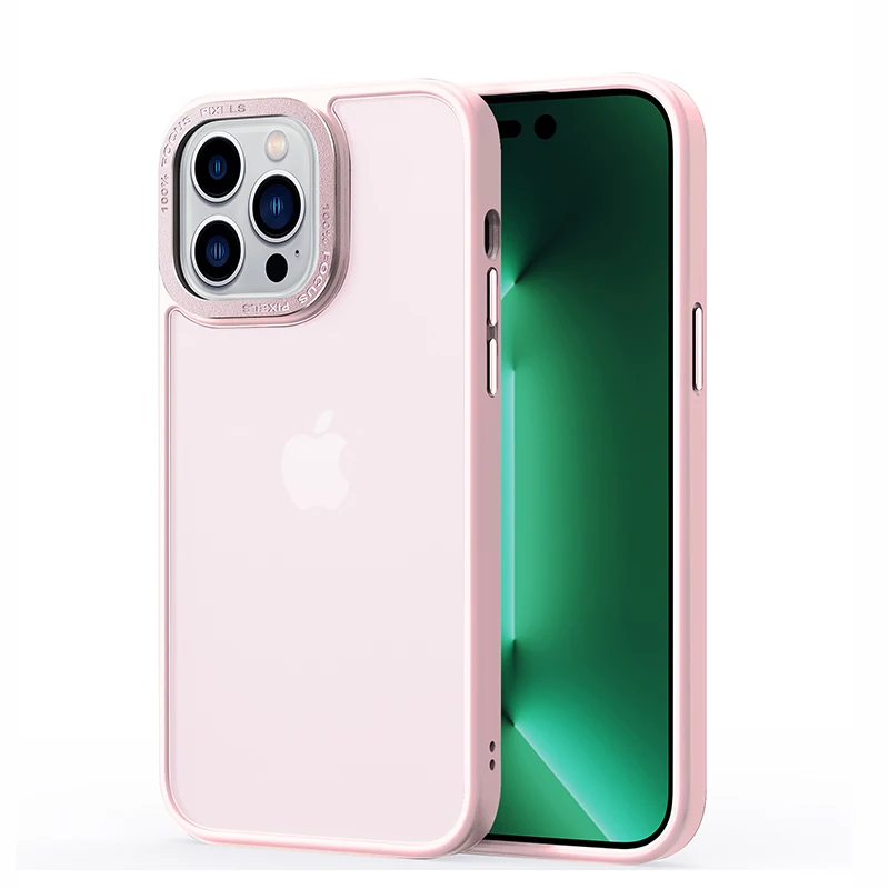 High Quality PC TPU mobile phone protective case Military-grade Smart phone metal case for iphone 14 13 12 Pro Max