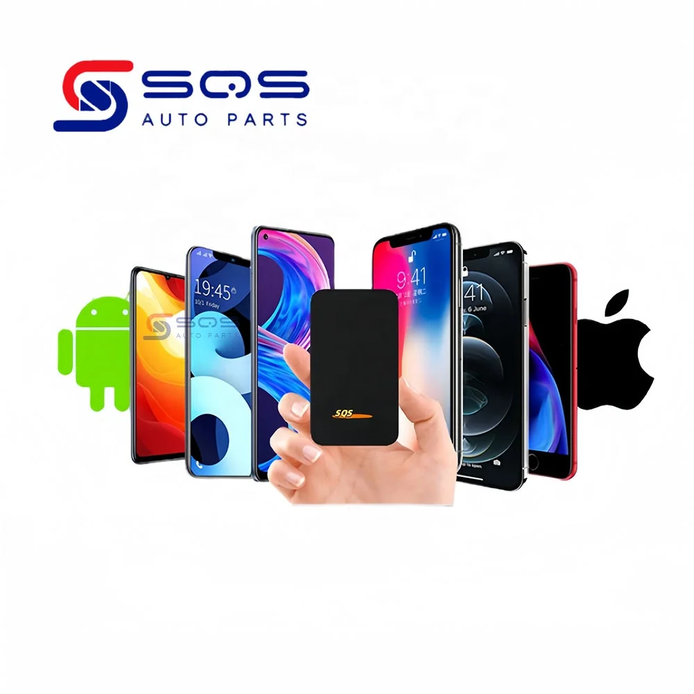 SQS High Quality New 2Air Wired To Wireless Carplay Ai More Android Auto Car Smart Box Navigation Google Play Wifi BT Dongle