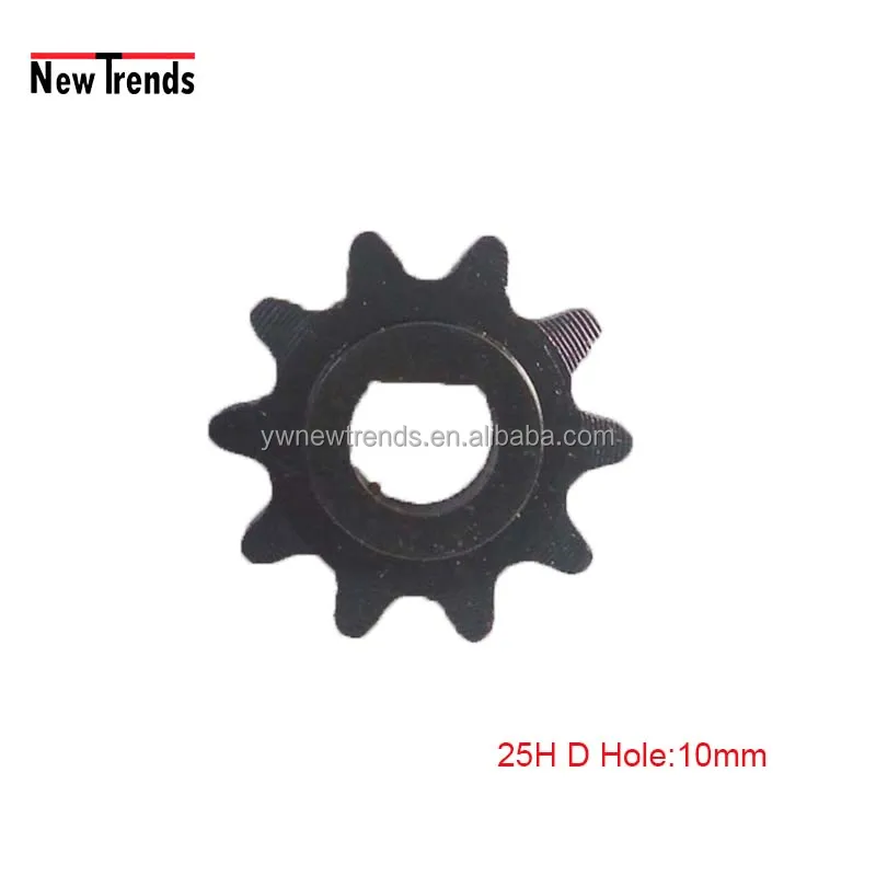 Brushed Motor 25H D Hole 8mm 10 mm Sprocket Gear Unite  Motor Original Gear High Speed DC Motor Accessories
