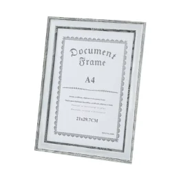A4 Document Photo Frame High School University Graduation Award Degree Certificate Diploma Frame