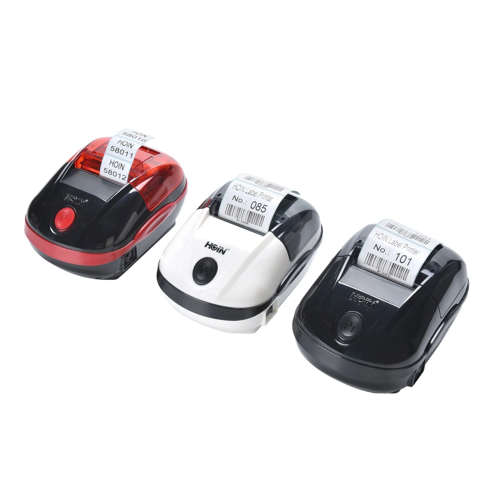 impresora termica Hoin High Quality Label Printer 58mm Machine Commercial Thermal Sticker Printer Abundant Interface