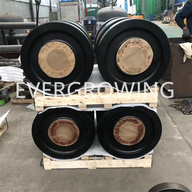 Bottom Roller for Liebherr LR1400 Crawler Crane Undercarriage Square Spare Parts Track Roller