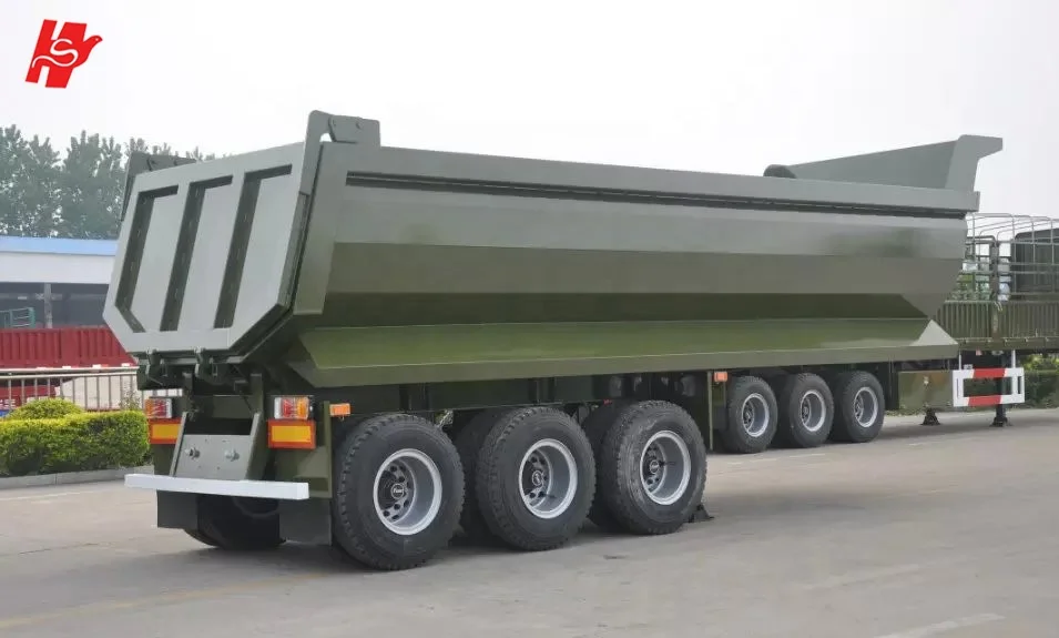 Недорогой транспортный грузовик квадратной формы или U-образной по заводской цене 3 оси 60 тонн самосвал